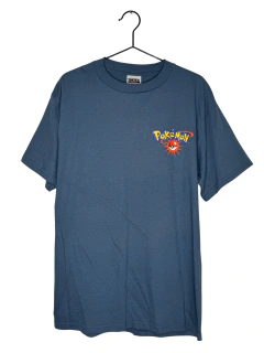 Remera Vintage Pokémon Center - Ash & Pikachu