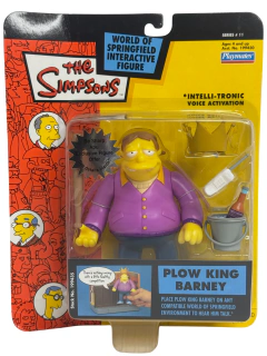 Figura Playmates x The Simpsons World Of Springfield Rey de la Barredora