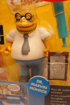 Figura Playmates x The Simpsons Dr. Marvin Monroe - comprar online