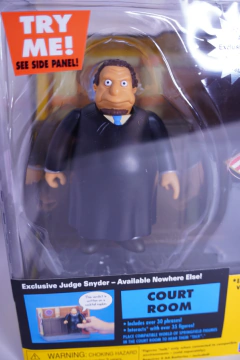 Figura Playmates x The Simpsons Court Room - comprar online