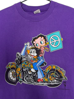 Remera Vintage Betty Boop "Hippie" - comprar online