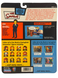 Figura Playmates x The Simpsons World Of Springfield Louie - comprar online