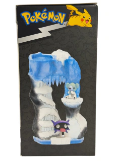Figura Pokémon Select Shellder + Cubchoo con Ambiente de Glaciar Nevado - Buenos Dealz 