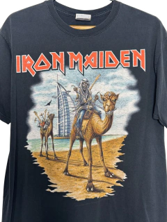 Remera Vintage Iron Maiden "A Matter Of Life And Death" en internet
