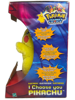 Peluche Electrónico Pokémon "I Choose You Pikachu" - Hasbro 2004 - Buenos Dealz 