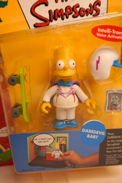 Figura Playmates x The Simpsons Bart "El Temerario" - comprar online