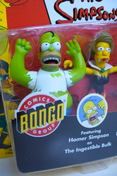 Set 3 Figuras Los Simpsons Playmates 2002 - comprar online