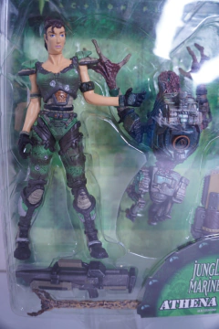 Figura ReSaures Quake 2 Jungle Marine Athena - comprar online