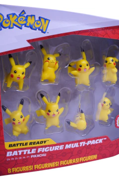 Figura Jazwares Battle Ready 8 Pack Pikachu - comprar online