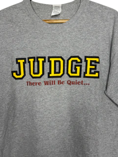 Remera Judge "There Will Be Quiet..." en internet