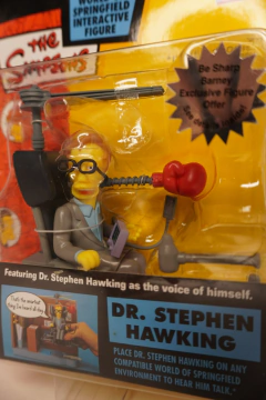 Figura Playmates x The Simpsons Dr. Stephen Hawking - comprar online