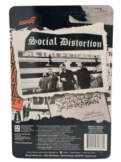 Figura Super 7 ReAction Social Distortion Skelly - comprar online