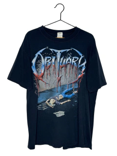 Remera Vintage Obituary "Slowly We Rot"