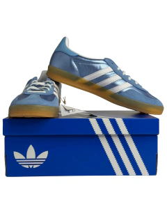 Adidas Gazelle Indoor Celestes - Buenos Dealz 