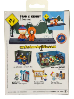 Figura para Construir Mc Farlane - South Park Stan y Kenny + Parada de Autobús - comprar online