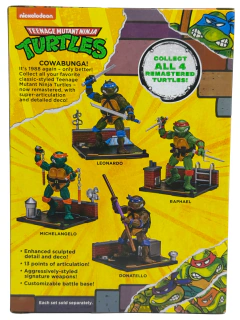 Figura Playmates Las Tortugas Ninjas 1988 Remastered Donatello - comprar online
