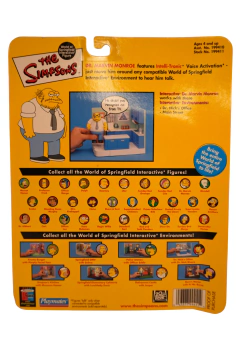 Figura Playmates x The Simpsons Dr. Marvin Monroe en internet