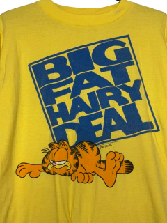 Remera Vintage Garfield "Big Fat Hairy Deal" en internet
