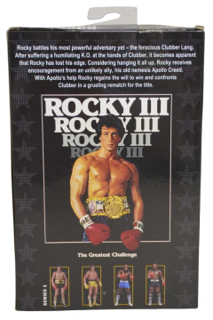 Figura Neca Rocky III Rocky Balboa 40 Aniversario en internet