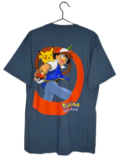 Remera Vintage Pokémon Center - Ash & Pikachu - comprar online