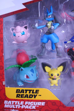 Pokémon Battle Ready Battle Figure Multi-Pack 10 Figuras - comprar online