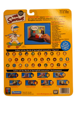 Figura Playmates x The Simpsons Bart "El Temerario" en internet
