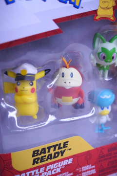 Pokémon Battle Ready Batlle Figure Multi-Pack 5 Figuras en internet