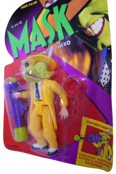 Figura Kenner The Mask From Zero To Hero Wild Wolf Mask 1995 - comprar online