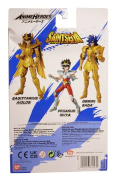 Figura BanDai Anime Heroes Los Caballeros Del Zodiaco Sagittarius Aiolos en internet