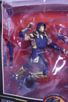 Figura McFarlane Toys Mortal Kombat Scorpion vs Raiden 2 Pack - comprar online