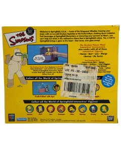 Figura Playmates x The Simpsons - Nuclear Power Plant "Radioactive Homer" - comprar online