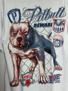Remera Pro Tag Pitbull Rude Doge en internet