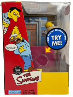 Figura Playmates x The Simpsons - Nuclear Power Plant "Radioactive Homer" en internet