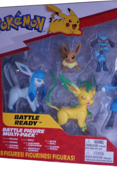 Pokémon Battle Ready Multi-Pack 8 Figuras - comprar online