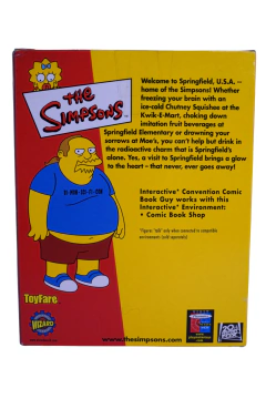 Figura Playmates x The Simpsons Wizard Convention Comic Book Guy en internet