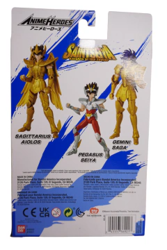Figura BanDai Anime Heroes Los Caballeros Del Zodiaco Pegasus Seiya en internet