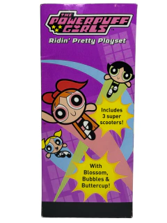 Figura Trendmasters Las Chicas Superpoderosas Riddin´ Pretty Playset - Buenos Dealz 