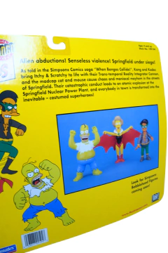 Set 3 Figuras Los Simpsons Playmates 2002 - tienda online