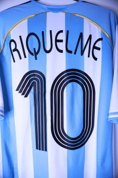 Imagen de Camiseta Adidas Reedición Argentina 2006 Títular Riquelme (10)