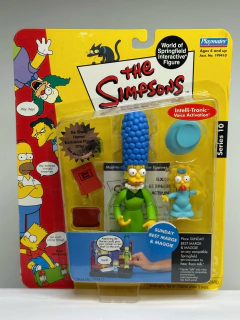 Figura Los Simpsons x Playmates world of springfield Marge & Maggie