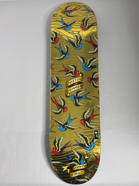 Tabla Skate Santa Cruz Justin Sommer 8.25”