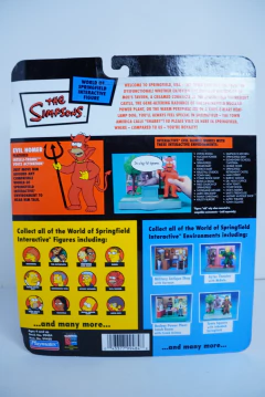 Figura Playmates x The Simpsons World Of Springfield Evil Homer en internet