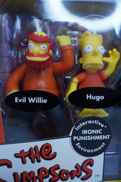 Playmates x The Simpsons Ironic Punishment - comprar online