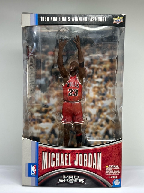Figura Upper Deck Pro Shots NBA Michael Jordan 1998 Finals Winning Shot 2008