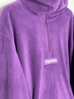 Hoodie Facemask Supreme x Polartec Violeta en internet