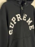 Campera Zip Supreme x Champion Negro - tienda online