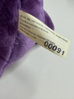 Peluche Gengar Pokémon Hasbro Nintendo 1998 - tienda online