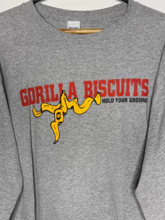 Remera Manga Larga Gorilla Biscuits "Hold Your Ground" - comprar online