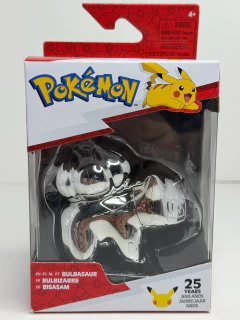Figura Jazwares 25 Años Bulbasaur Metálico