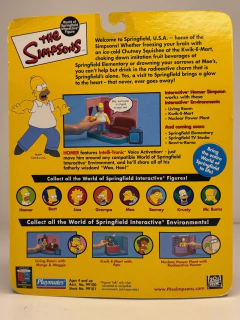 Figura Playmates x The Simpsons World Of Springfield Homero en internet